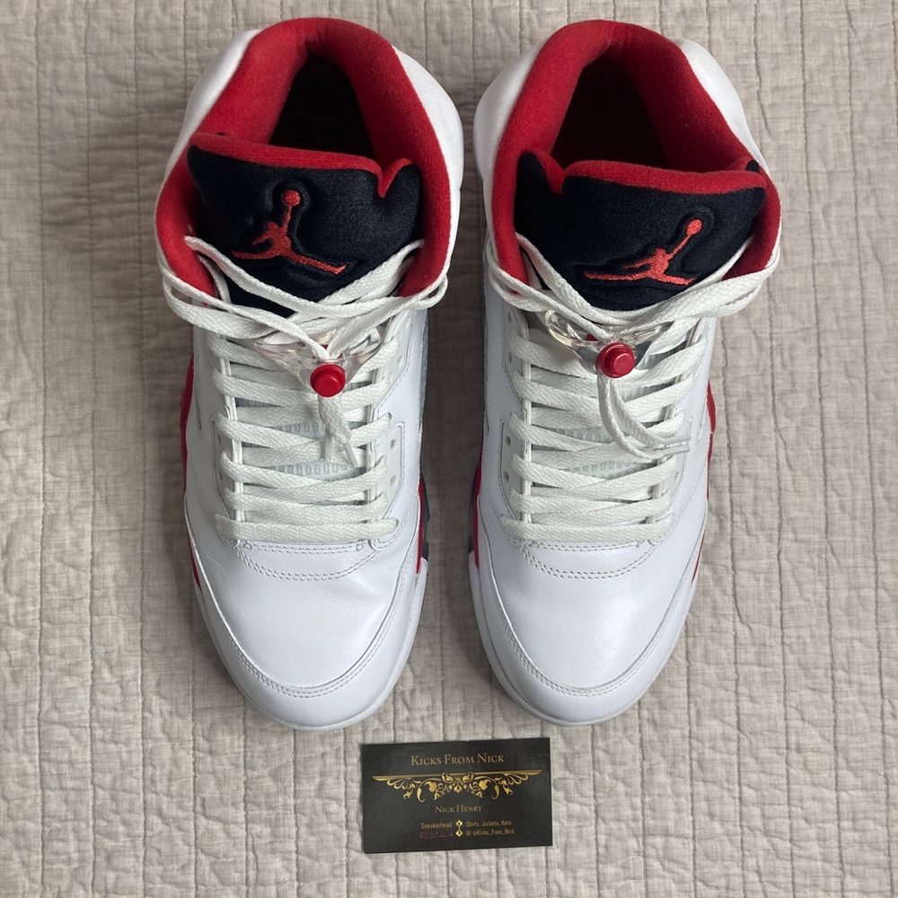 Jordan 5 Retro 'Fire Red' (2013)

Size 10.5 - Picture 3 of 8